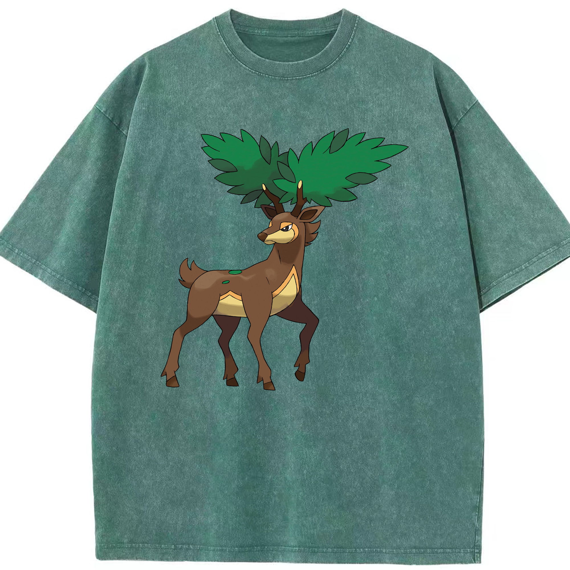 （画像用） ポケットモンスター Pokémon 綿100% ヴィンテージ風 半袖Tシャツ（フロントプリント）